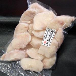 真フグ鍋用切り身（冷凍）　約500ｇ　（山陰浜坂産）　バラ凍結なので、便利です　　（てっちり・ふぐ鍋・真ふぐ・真河豚・まふぐ・マフグ）｜matubagani