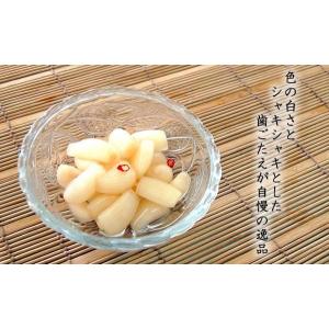 自家製 おかあちゃんの「らっきょう漬け」 約1...の詳細画像2