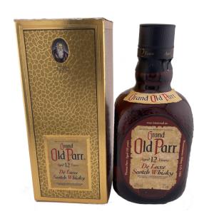 Grand Old Parr De Luxe 12年　グランドオールドパー デラックス　スコッチウイスキー　ス43度　容量375ml｜matumotosaketen