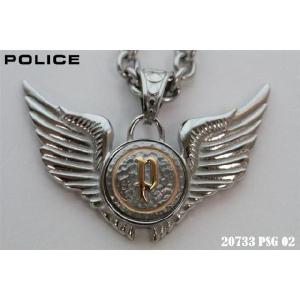 POLICE ポリス ダブルウィング ペンダント ネックレス 20733PSG02 (N)  あすつく｜maturi-japan