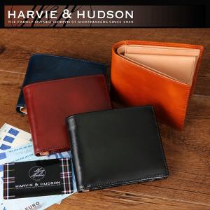 財布 二つ折り イタリアキャピタルレザー カラー選択 HARVIE&HUDSON ハービーアンドハドソン HA-5003｜maturi-japan