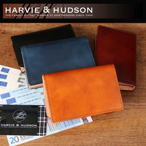 カードケース 名刺入れ イタリアキャピタルレザー カラー選択 HARVIE&HUDSON ハービーアンドハドソン HA-5004｜maturi-japan