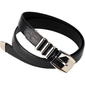 OY（オーワイ） ベルト 「OY/オーワイ」LOGO LEATHER BELT/ロゴレザー