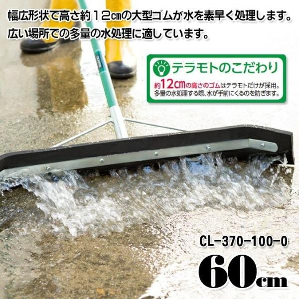 床水切り用ブラシ ドライヤー60 テラモト CL-370-100-0 トイレ プール 同梱不可