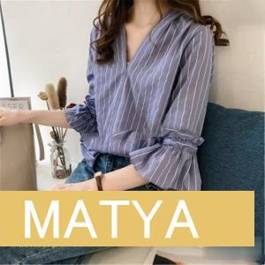 シャツ ブラウス レデイース 春物 上品 春 大人 20代 ストライプ おしゃれ ベルスリーブ トッ...