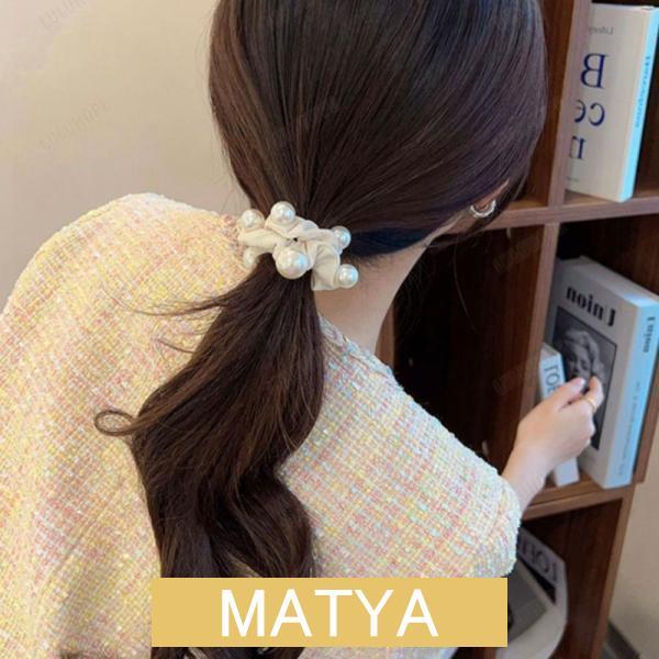 ヘアゴム 大人 パール 3個 セット おしゃれ かわいい 大人っぽい キッズ 子供 小学生 女の子 ...
