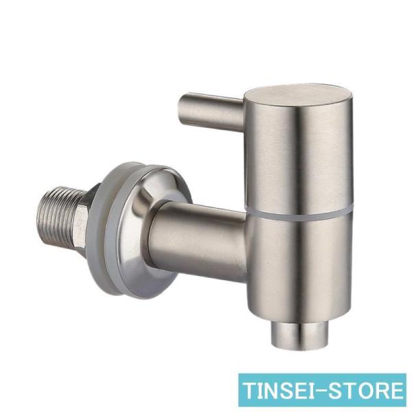 ワインジャー蛇口 304ステンレス鋼 T型 蛇口 ステンレス蛇口 16mm ビールサーバー用 樽用 ...