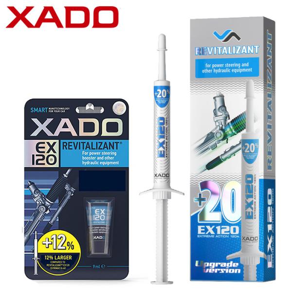 XADO EX120 オイル添加剤 パワーステアリング 油圧システム用 リビタリザント効果 油圧フル...