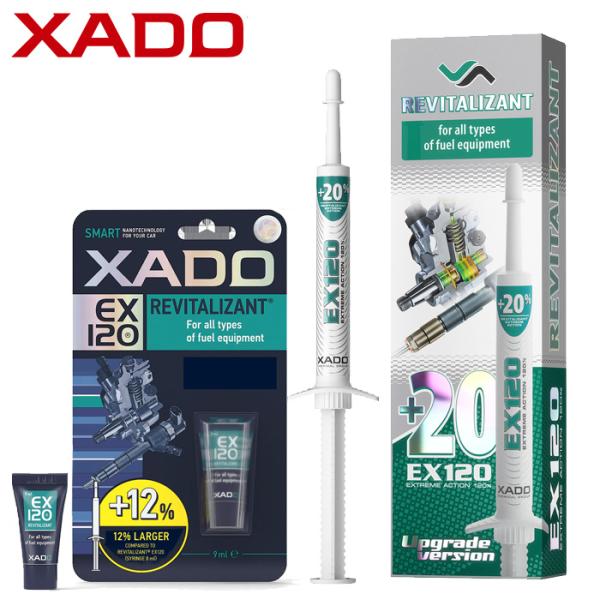 XADO EX120 オイル添加剤 燃料システム用 ガソリン車 ディーゼル車 軽油 fuel equ...