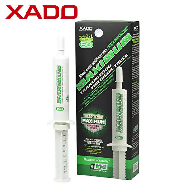 XADO AMC オイル添加剤 マニュアルトランスミッション用 50mlシリンジ 大型車両用 ギアオ...