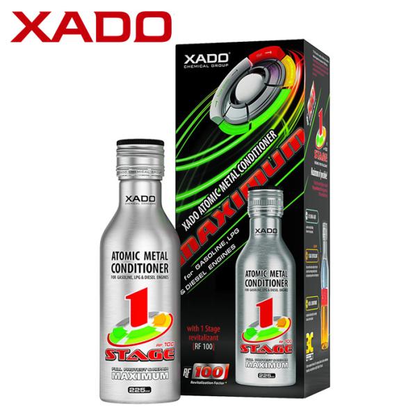 XADO AMC MAXIMUM 1Stage エンジンオイル 添加剤 225ml  ガソリン ディ...