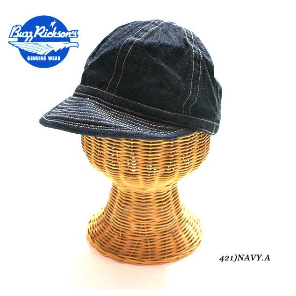 BUZZ RICKSON'SARMY DENIM CAP No.BR02308
