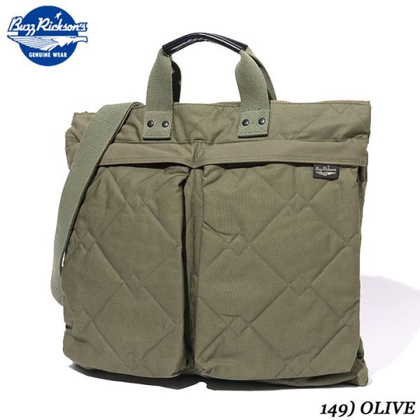 BUZZ RICKSONS QUILTED HELMET BAG No.BR02716 バズリクソン...