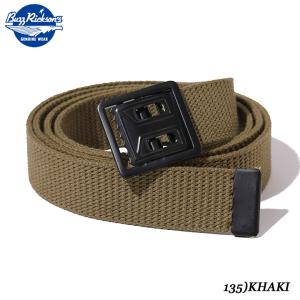 BUZZ RICKSONS バズリクソンズ BELT, WEB, WAIST, EM M-1937 No.BR02719｜maunakeagalleries