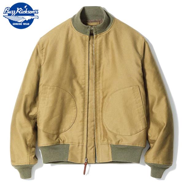 BUZZ RICKSON'S Type DECK ZIP ALPACA AND WOOL PILE ...