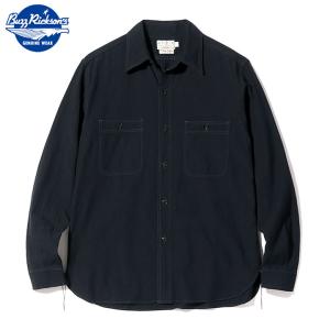 BUZZ RICKSON'S WILLIAM GIBSON BLACK CHAMBRAY WORK SHIRTS No.BR29143｜maunakeagalleries