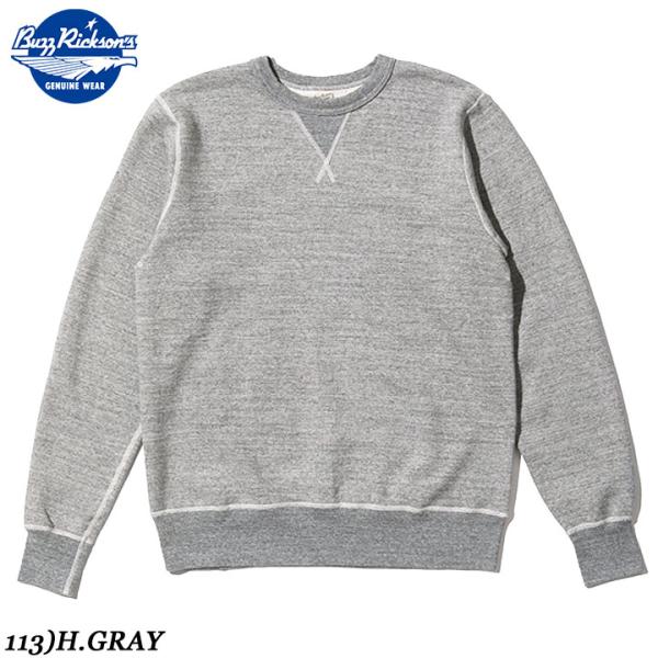 BUZZ RICKSON'S SET-IN CREW NECK SWEAT SHIRT No.BR6...