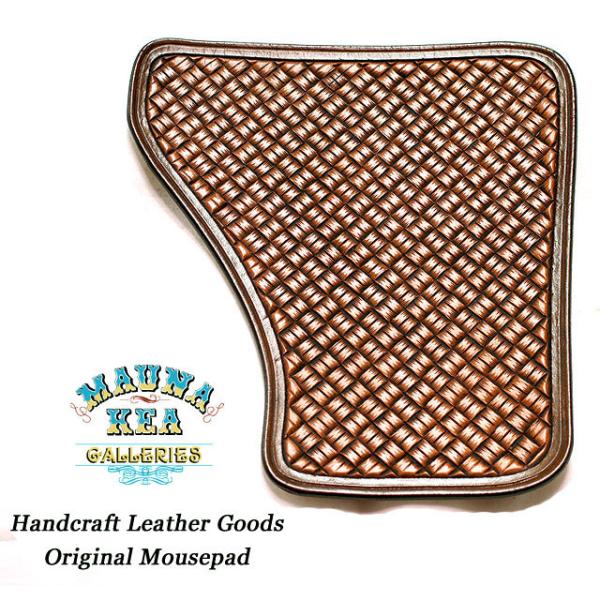 MAUNA KEA GALLERIESORIGINALLEATHER CRAFT"マウスパッド"St...