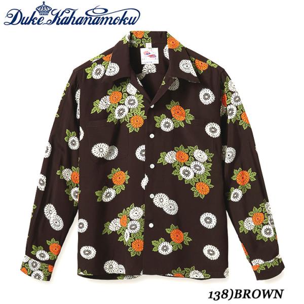 DUKE KAHANAMOKU SPECIAL EDITION RAYON L/S "CHRYSAN...