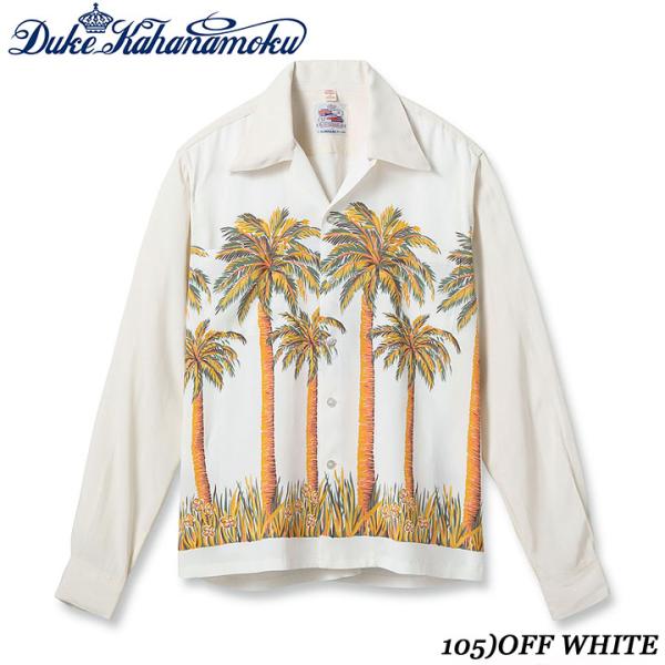 DUKE KAHANAMOKU SPECIAL EDITION RAYON L/S “PALM TR...