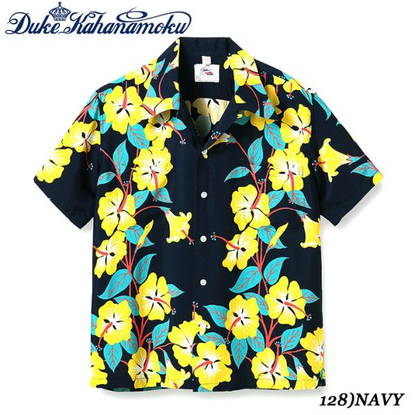 DUKE KAHANAMOKU SPECIAL EDITION RAYON S/S &quot;HIBISCU...