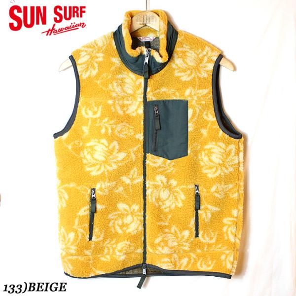 SUN SURF BOA VEST ISLAND FLOWER No.SS15667