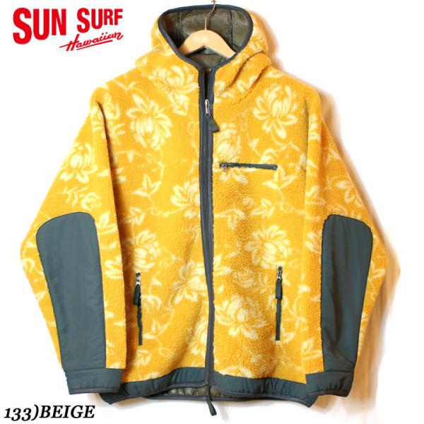 SUN SURF BOA HOODIE ISLAND FLOWER No.SS15669