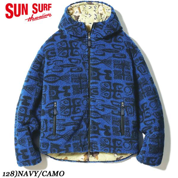 SUN SURF SURFRIDERS REVERSIBLE BOA HOODIE PRIMALOF...