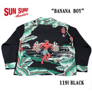 SUN SURF サンサーフSPECIAL EDITIONRAYON L/S"BANANA BOY"Style No.SS27559｜maunakeagalleries