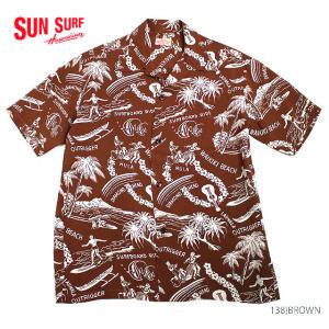 SUN SURF サンサーフ アロハシャツRAYON S/S SPECIAL EDITION MUSASHI