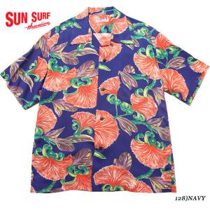 SUN SURF サンサーフ アロハシャツKEONI OF HAWAIIさかなクンRAYON S/S