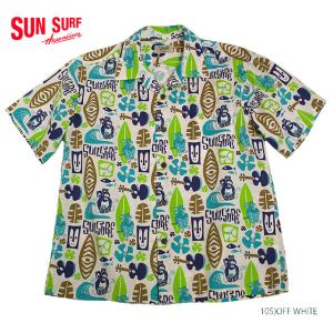 SUN SURF by Masked Marvelサンサーフ アロハシャツCOTTON OPEN SHIRT"PINEAPPLE BOY"Style No.SS38148｜maunakeagalleries