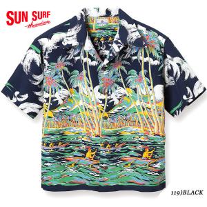 SUN SURF サンサーフ アロハシャツKEONI OF HAWAIIさかなクンRAYON S/S