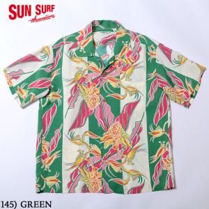 SUN SURF RAYON S/S 2023SS "TORCH GINGER" Style No. SS39020｜maunakeagalleries