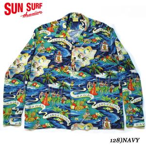 SUN SURF×MAUNA別注 RAYON L/S 2024SS SPECIAL EDITION “LAND OF ALOHA” Style No. SS39059MGLS｜maunakeagalleries