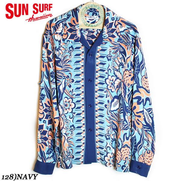 SUN SURF×マウナ別注 RAYON L/S 2025 HAWAIIAN SHIRT “FLOW...