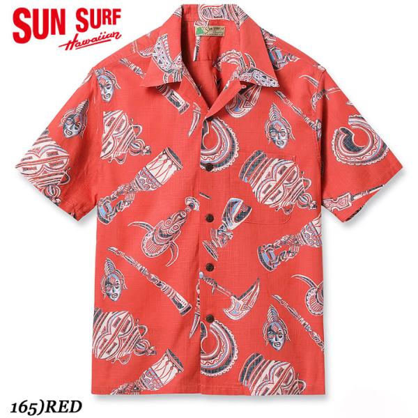 SUN SURF 綿麻 S/S 2025 COTTON LINEN SLUBYARN OPEN SH...