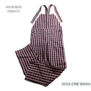 実名復刻SAILOR MOKU PRODUCTS"10.25oz PALAKA CHECK OVERALL"Style No.SS41808｜maunakeagalleries