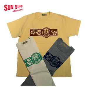 SUN SURFCREW NECK T-SHIRT"TIKI"Style No.SS78232｜maunakeagalleries