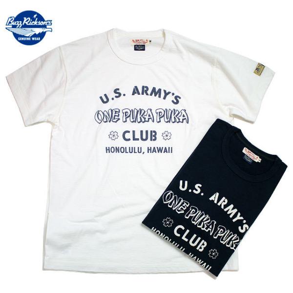 BUZZ RICKSONZSLUB YARN T-SHIRT"ONE PUKA PUKA CLUB"...