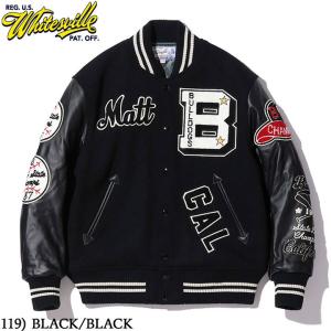 WHITESVILLE 30oz. WOOL MELTON AWARD JACKET “BULLDOGS” No.WV15385｜maunakeagalleries