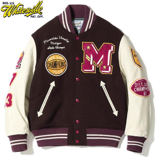 WHITESVILLE 30oz. WOOL MELTON AWARD JACKET “MAVERI...