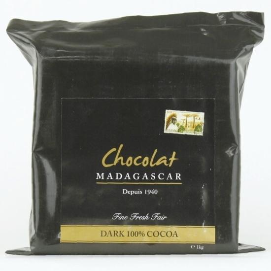 チョコレート ショコラマダガスカル クーベルチュール ダーク100% １Kg