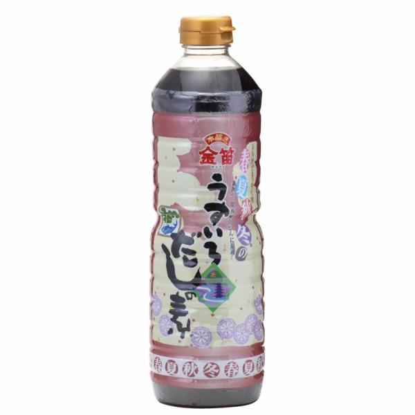 春夏秋冬のうすいろだしの素 1リットル（金笛）