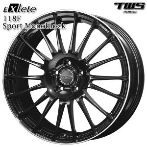 アウディ (RS4/TT RS/S5) サマータイヤホイールセット 255/35R19インチ 5H112 TWS EXlete 118F スポーツ モノブロック GB ミシュラン パイロットスポーツ4S