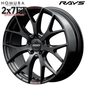 RAYSホムラ18インチ 2×9 ジェットブラックエディション レイズホムラ2×9 JET BLACK EDITION2 18インチ×7.5J