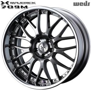 サマータイヤ ホイール4本セット 225/60R18インチ 5H114.3 ウェッズ マーベリック 709M プレミアムシルバー マッドスター ワンパクM/T ホワイトレター