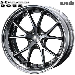 サマータイヤ ホイール4本セット 245/35R21インチ 5H114 ウェッズ マーベリック 905S ガンメタポリッシュ ニットー NITTO NT555G2｜mauto