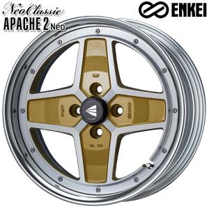 サマータイヤ ホイール4本セット 205/60R16インチ 4H100 ENKEI エンケイ アパッチ2 ネオ (Hi Disk) GO マッドスター ラジアルM/T ホワイトレター