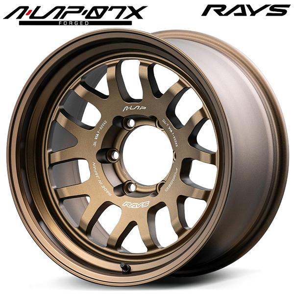 RAYS レイズ A・LAP-07X 18インチ 8.5J 6H139.7 +19 BR アルミホイ...